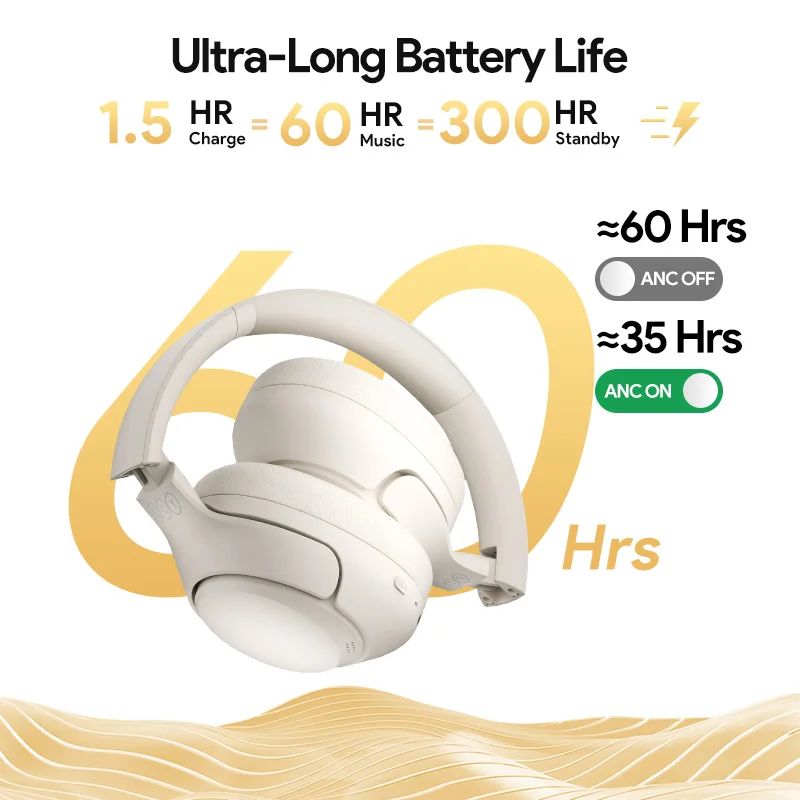 H3 ANC Wireless Bluetooth Headphones - Image 3