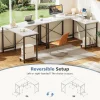 50 Inch L Shaped Desk Computer - Thumbnail Image 4