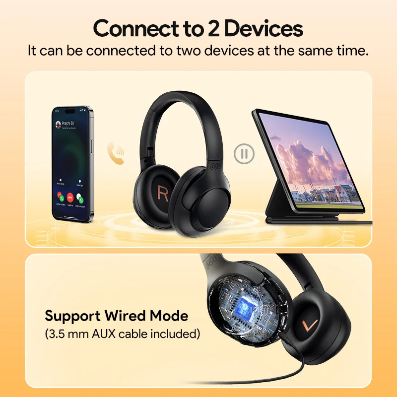 H3 ANC Wireless Bluetooth Headphones - Image 2